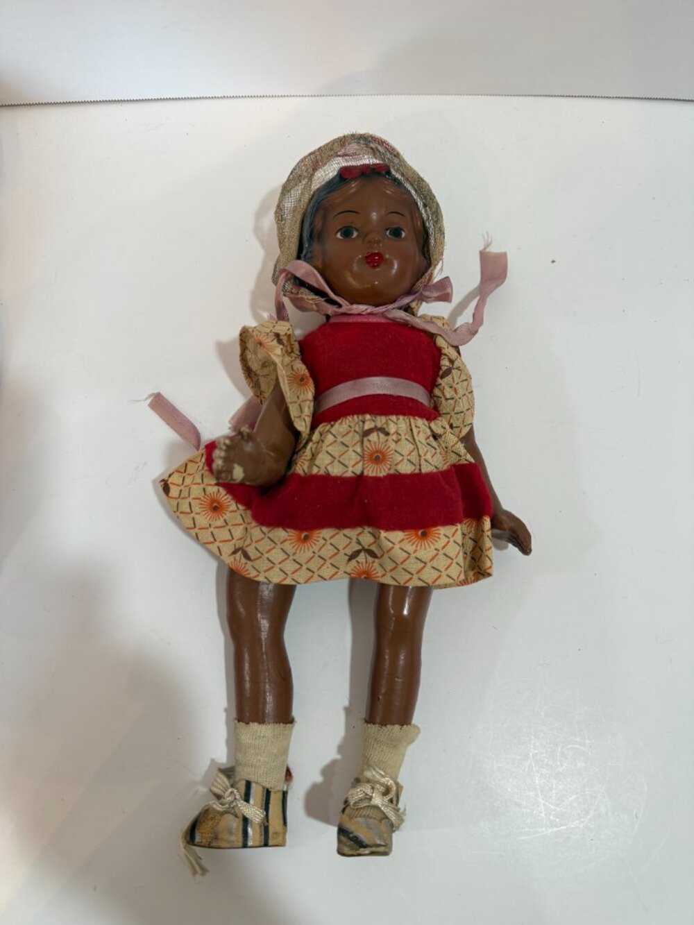 Antique Vintage African American Patsy?Patsyette?Patsy Jean? Composition DOLL - Picture 4 of 16